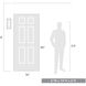 Smyth 1 Light 14 inch Natural White Outdoor Wall Light in Seeded Glass